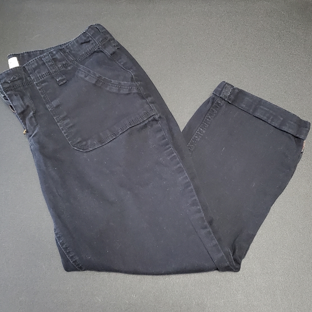 L.E.I Taylor Chino Dark Blue Pants Women Sz 9 Regu